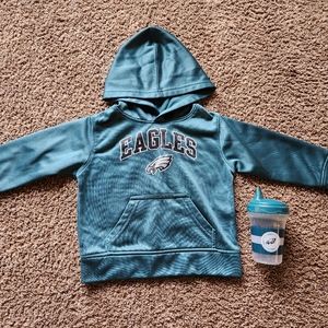 Eagles hoodie in toddler cup